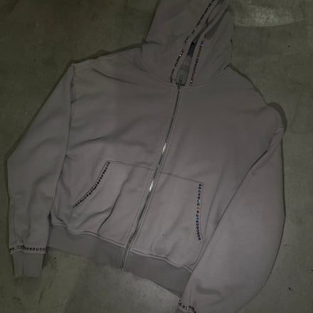 “SKITTLEZ” GREY ZIP-UP 1/1