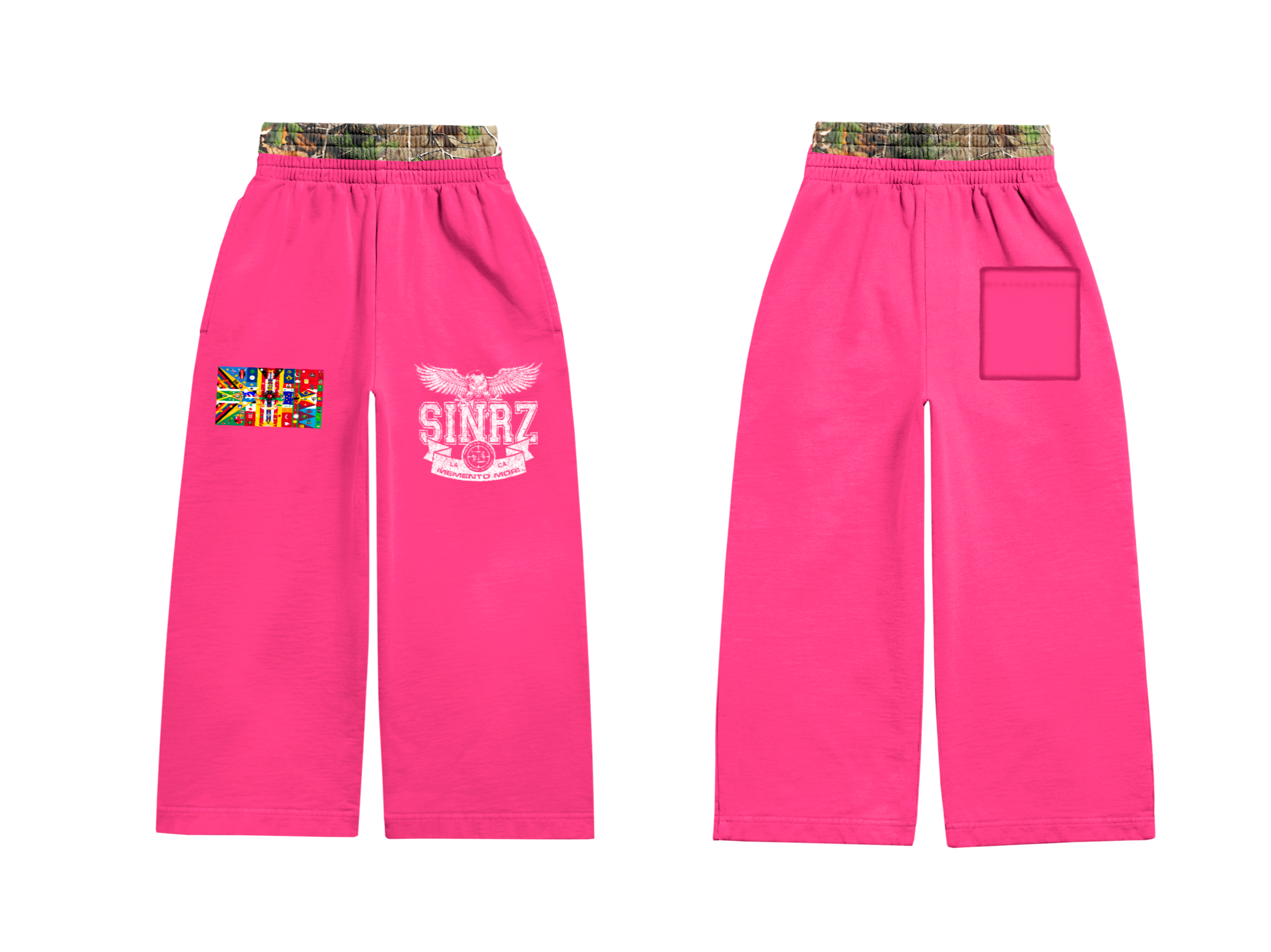 “COMBAT” PANTS PINK