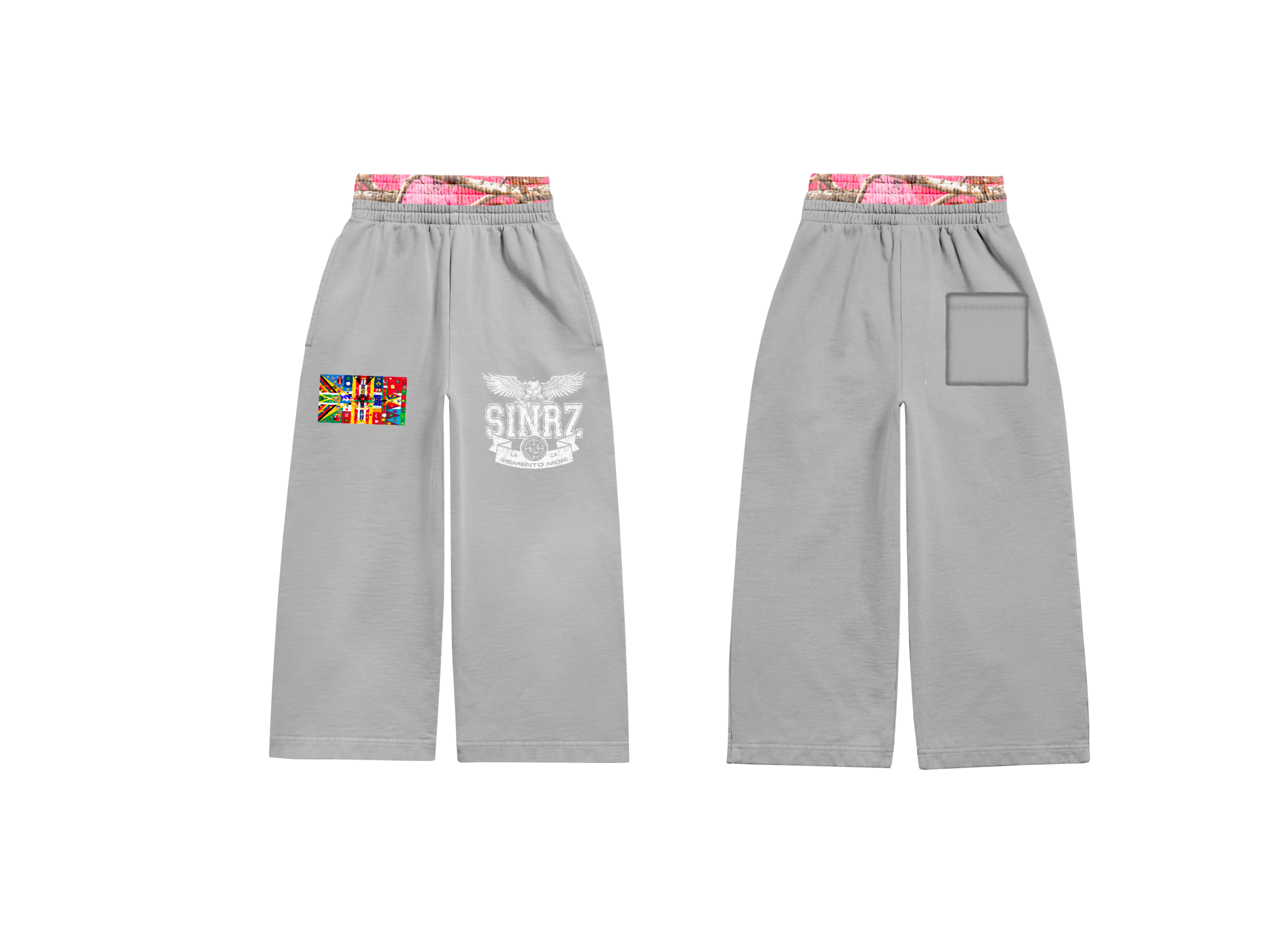 “COMBAT” PANTS GREY